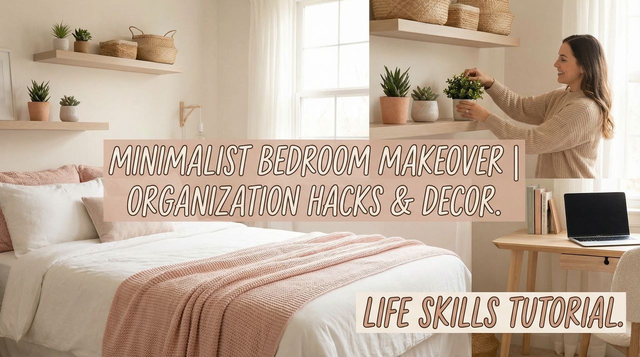 糖心Vlog家居整理视频教程-极简生活